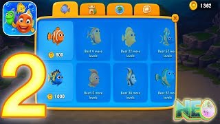 Fishdom Gameplay Walkthrough Part 2  Level 68 Completed iOS Android [upl. by Noirred47]