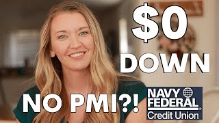 How to Buy a House with No Money Down  Navy Federal Credit Union Homebuyers Choice Loan [upl. by Ennahtebazile634]