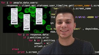 SPOTIFY WRAPPED USING THE SPOTIFY API TO CODE RECEIPTIFY [upl. by Nessi]