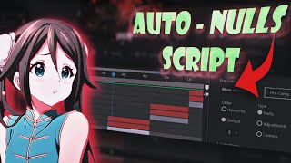 ADD NULLS SCRIPT  AFTER EFFECTS TUTORIAL FOR IGYT EDITORS [upl. by Aehtela465]