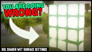 Minecraft  How to Enable surface reflections in BSL shaders [upl. by Gladis889]