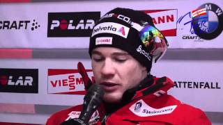 Press Conference with Dario Cologna stage 6 [upl. by Lenoyl]