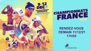 Championnats de France natation Montpellier J2 [upl. by Harriet]