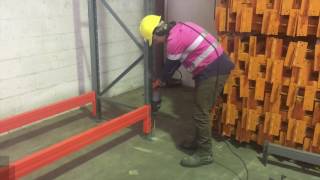 Erecting Pallet Racking [upl. by Lemuel]