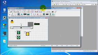 STEP7 Simulation virtuelle Anlagen mit SPSVISU und Siemens Step7 V55 [upl. by Elehcar209]