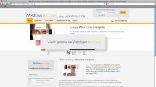 Video Tutorial Westlaw Insignis [upl. by Bradski]