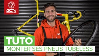 Comment monter ses pneus tubeless   Tuto [upl. by Eelegna]