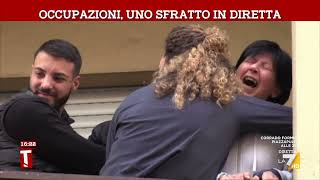 Occupazioni uno sfratto in diretta [upl. by Wivestad301]