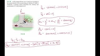 Problem F1248 Dynamics Hibbeler 13th Chapter 12 [upl. by Neelat]