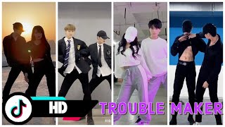 抖音 合集 Tiktok China 2021 Douyin Dance Battle Compilation  Trouble Maker [upl. by Solly]