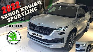 New SKODA KODIAQ Sportline 2022 IN 4K [upl. by Notselrahc616]