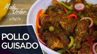 How to Make Pollo Guisado Dominicano  Dominican Stew Chicken  Made To Order  Chef Zee Cooks [upl. by Oribel84]