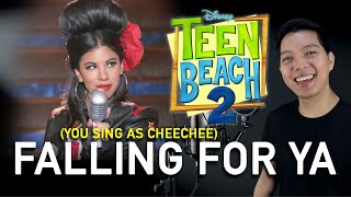 Falling For Ya Seacat Part Only  Karaoke  Teen Beach 2 [upl. by Aitam]