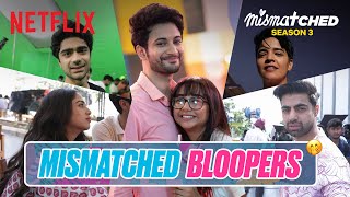 Prajakta Koli Rohit Saraf amp Mismatched Casts ADORABLE Bloopers from Mismatched 💘 [upl. by Ennoryt]