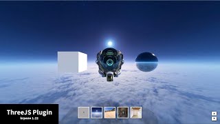 krpano 122  ThreeJS Plugin for 3D Graphics [upl. by Ecinehs109]