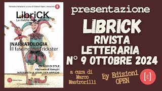 LibriCK  La rivista degli scrittori  N 9 [upl. by Ji]