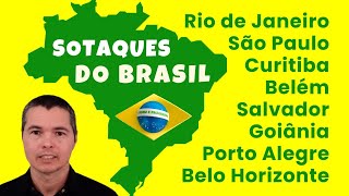 Portuguese Teacher Gives a Tour of Brazilian Accents  infographic [upl. by Bridge]