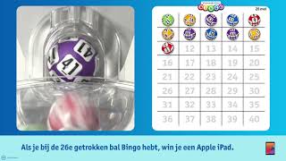 VriendenLoterij Bingo uitslag 28 mei [upl. by Llerod21]