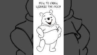 How to Draw Winnie the Pooh  Easy Steps for Beginners  Kolay Winnie the Pooh Çizimi [upl. by Yrad]