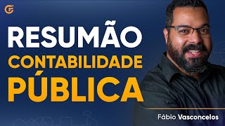 RESUMÃO CONTABILIDADE PÚBLICA TUDO O QUE VOCÊ PRECISA SABER [upl. by Eerahs]