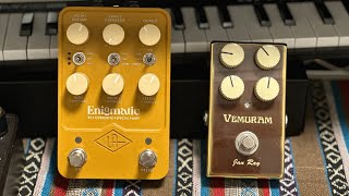 quotRecent Favorite Overdrive Pedal🫡quot Universal Audio Enigmatic  Vemuram Jan Ray Demo Music [upl. by Mide863]