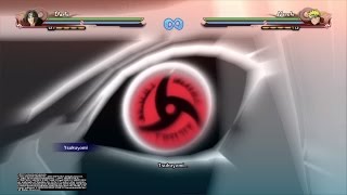 Naruto Shippuden Ultimate Ninja Storm 4 Itachi Uchiha All Moves and Awakening [upl. by Aninay]