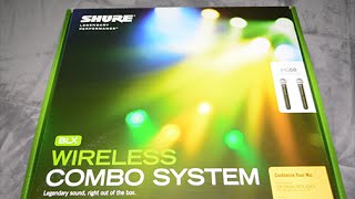 Shure BLX88 Wireless Combo System [upl. by Eceerahs882]