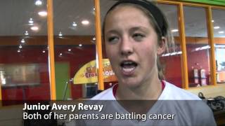 Strikeout Cancer at Holy Name to benefit Revay family [upl. by Llesig]