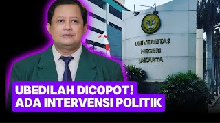 Polemik Akademisi UNJ Ubedilah Badrun Dicopot [upl. by Andromache]