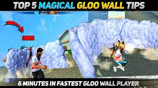 2024 Top 3 Secret Gloo Wall Trick To God Level Gameplay  Fast Gloo Wall Trick sNo Talks About In FF [upl. by Narahs]