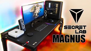 Secretlab MAGNUS Metal Desk  The Most Advanced DESK [upl. by Obeng]