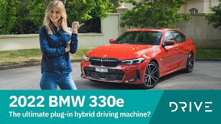 2022 BMW 330e Review  The Ultimate PlugIn Hybrid Driving Machine  Drivecomau [upl. by Lekzehcey23]