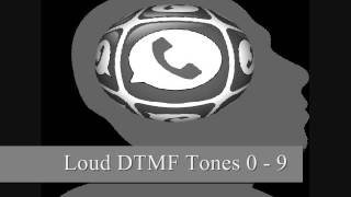 Extremely loud DTMF tones 0 9 combined  5 Minutes  Sound effects [upl. by Elyag994]