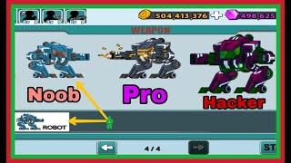 Anger of stick 5  Bot Hero  Noob vs Pro vs Hacker  HBmini Game [upl. by Artekal]