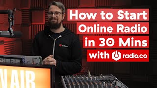 How to Setup a Radio Station in 30 Mins  Radioco Demo [upl. by Mirabelle]