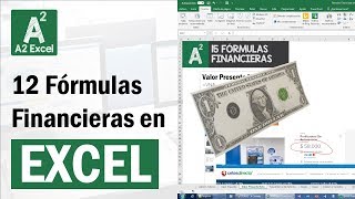 12 Formulas Financieras Esenciales para Excel [upl. by Hali]