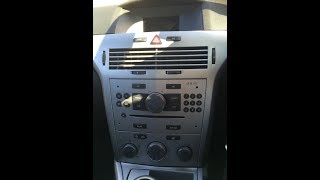 Astra mk5 2004 2010 radio removal amp dab refit guide  part numbers [upl. by Edwine]