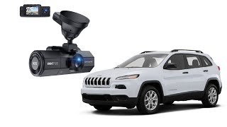 dashcam vantrue Install Vantrue N2S Dual Dash Cam on Jeep Cherokee [upl. by Jephum]