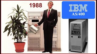 1988 IBM AS 400 Minicomputer TV ad Alan Alda MASH Silverlake [upl. by Babbette]