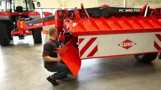 KUHN FC serie 60  Adjustments and maintenance presentation  Mower Conditioners Demo [upl. by Adnal]