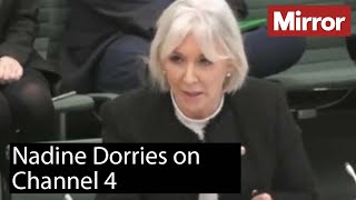 Nadine Dorries on on Channel 4 [upl. by Michiko]