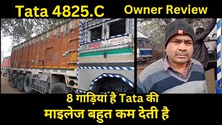 Tata 4825C owner review price emi down payment full detail in Hindi [upl. by Novad]