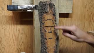 Lesson 1  Prep and Roughout Stage  How to Carve A Wood Spirit  Woodcarving Tutorial for Beginners [upl. by Marijane]