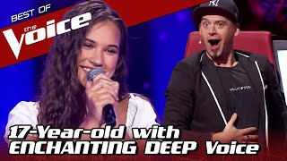 Teenager with INCREDIBLY DEEP voice WINS The Voice [upl. by Lister]