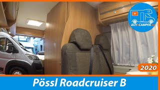 Pössl Roadcruiser B  Bestseller  Campervan Tour  Caravan Salon Dusseldorf  Poessl  Germany [upl. by Ettesus197]