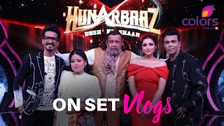 Day 1 Behind The Scene Masti With Hunarbaaz Judges  Parineeti Chopra  Karan Johar  Mithun [upl. by Tammie]