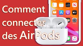 FR Comment connecter des airpods a un iphone [upl. by Enialahs]