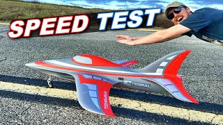 Freewing F86 80mm Short Take Off withTanks Flight Demo [upl. by Erdnuaed425]