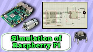 Simulation of raspberry Pi using proteus [upl. by Tjaden]