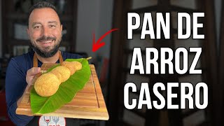 ¡¿Cómo preparar Pan de Arroz Casero  Receta Fácil [upl. by Arhoz155]